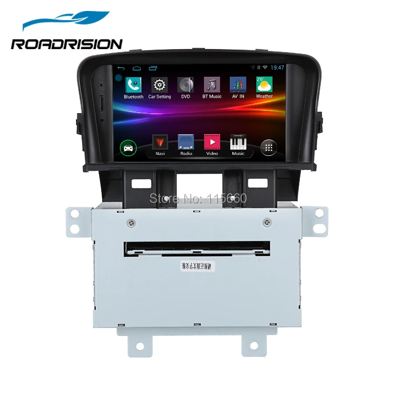 RoadRision 600*6 0 Android 1024 автомобильный dvd плеер gps для Chevrolet Cruze 2014 2008 Радио Стерео