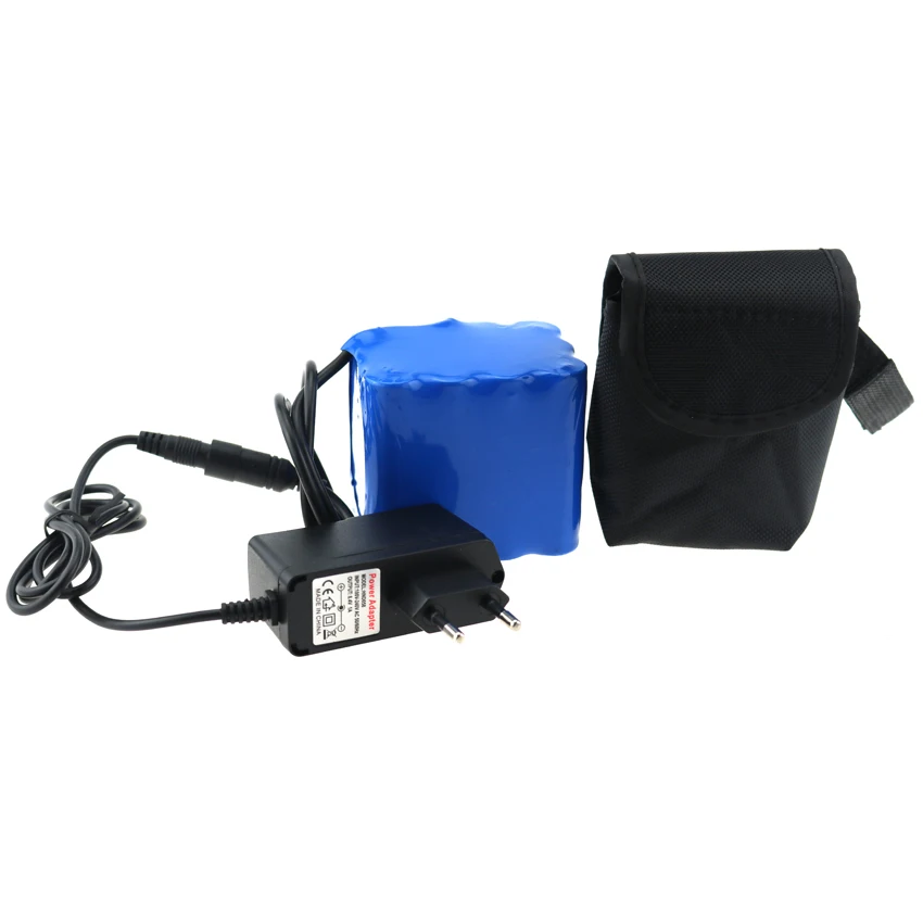 8 4 V 25000mAh 12x18650 перезаряжаемый литий ионный внешний аккумулятор с зарядным
