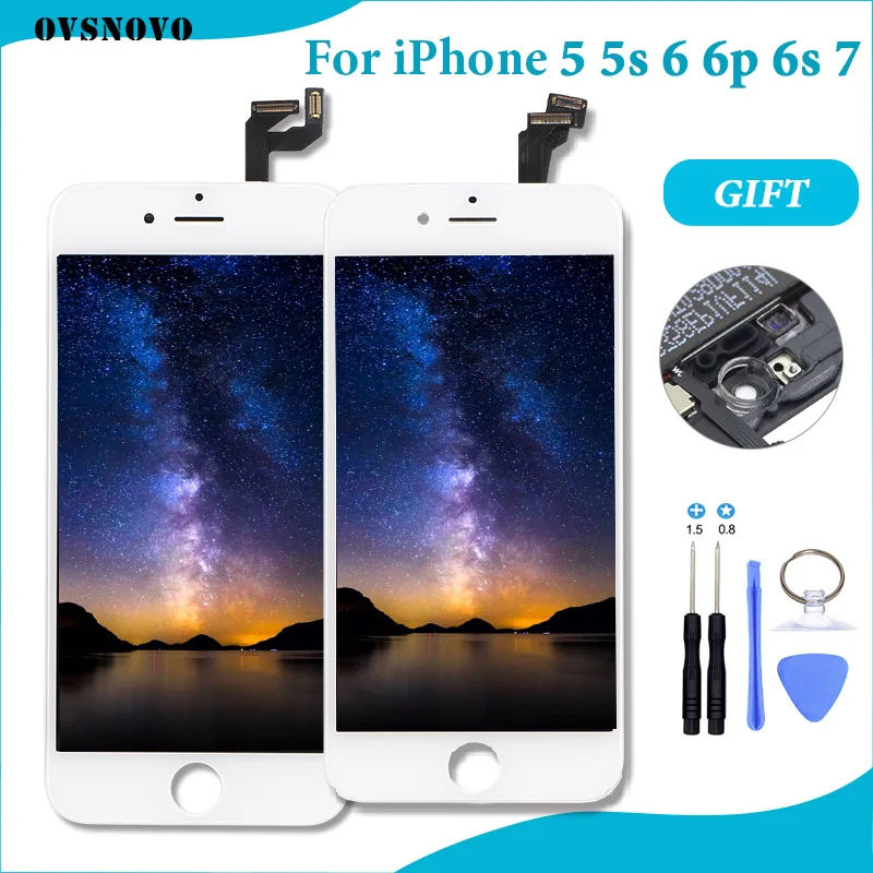 

100% Tested Display for iPhone 7 8 plus LCD Screen Touch Digitizer Assembly for iphone 7p 8p LCD Display Replacemen OEM quality