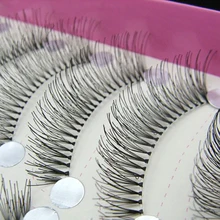 30 пар Поддельные ресницы натуральные черные накладные ресницы для наращивания макияж индивидуальное наращивание ресниц Инструменты Накладные ресницы для макияжа