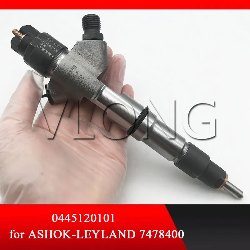 Коллектора системы впрыска топлива топливный инжектор 0445120101 для ASHOK-LEYLAND 7478400 QUANCHAI