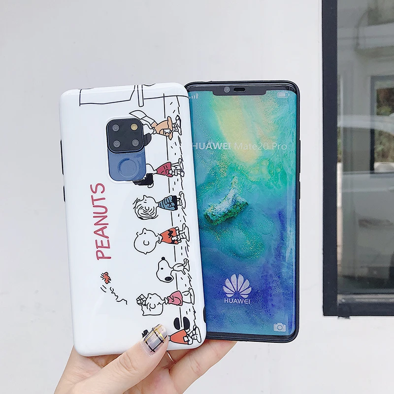 Для huawei P20 P30Pro mate 10 20 Pro 20X Honor 10 Nova 3 3i 4 чехол милый мультяшный Crayon Shin-chan чехол, мягкий, из силиконового материала чехол для телефона