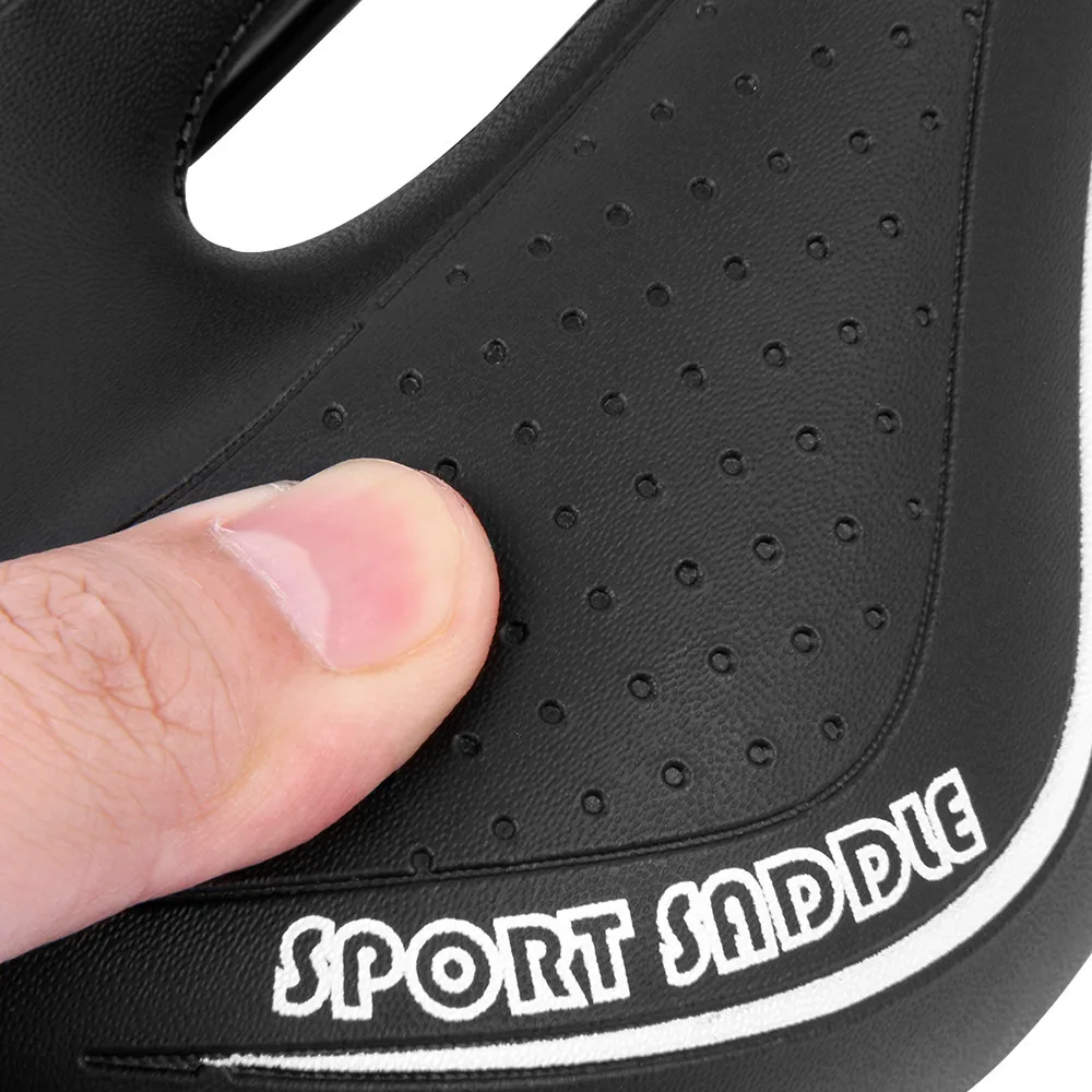  Silicone Gel Extra Soft Bicycle Bike MTB Saddle Cushion Seat Cover Pad Comfort Road Mountain Bike Leather Woman #3O18 (12)