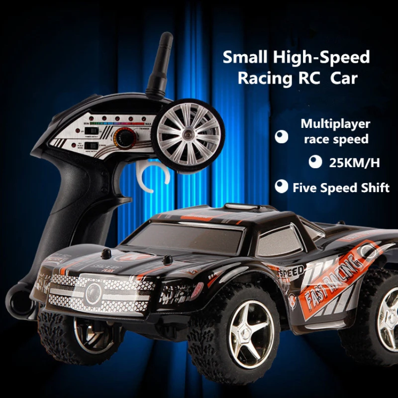 Hot Boy Electric RC car 2.4G 25KMH 5 Level Speed Shift MINI Small High speed Remote Control RC Drift Racing Car with Roadblock