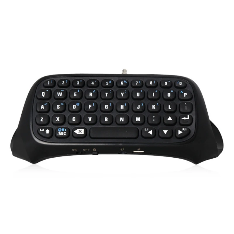 Мини Беспроводная Bluetooth Клавиатура 3 5 мм разъем клавиатуры Адаптер сообщения Chatpad
