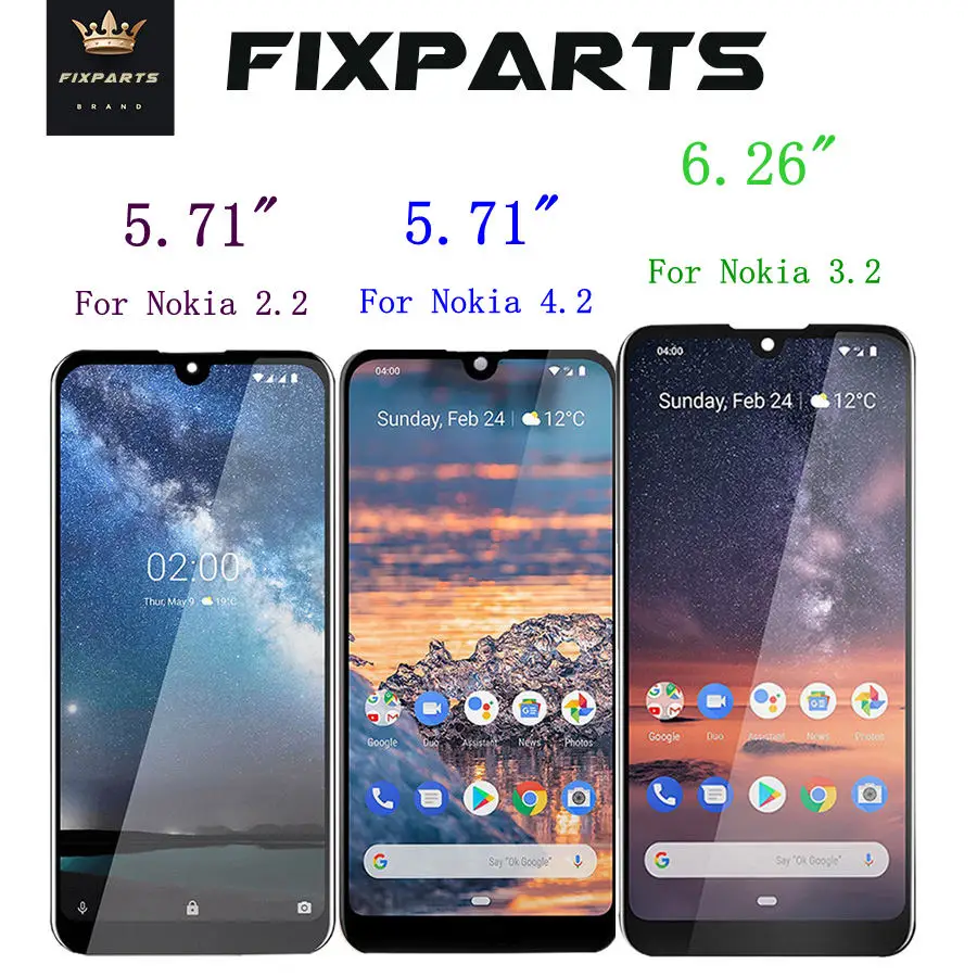 Original neue bildschirm f r nokia 4 2 lcd nokia 2 2 display touch