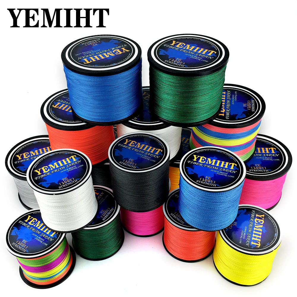 300M 500M 1000M Strands 10-120LB PE Braided Fishing Wire Multifilament Super Strong Fishing Line Japan Multicolo