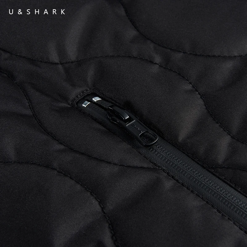 U&SHARK Spring Autumn New Black Bomber Jacket Coat Men Brand Streetwear High Quality Baseball Jackets Male Cotton Padded Parkas U&SHARK Spring Autumn New Black Bomber Jacket Coat Men Brand Streetwear High Quality Baseball Jackets Male Cotton Padded Parkas