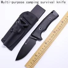 Ganzo Многофункциональный Походный нож для выживания pcb линейка Karambit нож тактические фиксированные ножи cs go охотничий ЦАВС диагностический инструмент