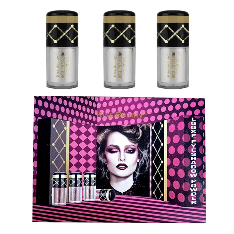 Поцелуй Красота Shimmer & Блеск Тени Smoky Для женщин для век Макияж Косметика Lasting