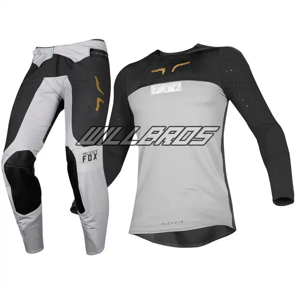 grey motocross gear