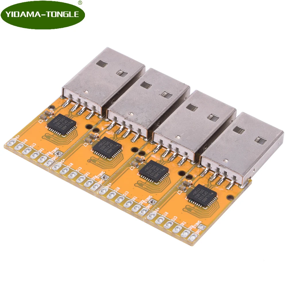 

Silcon CP2102 USB RS232 Adapter Module for MCU PLC CPU Serial Printer Bar Code diy Serial Cable support Win10 Win8 Win7 Android