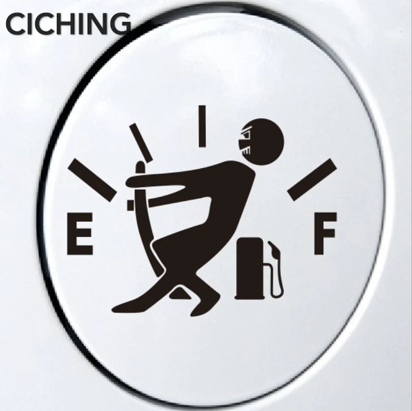 Car Styling Fuel Gage Stickers FOR chr tiguan 2017 renault megane 3 hyundai ix35 opel astra g bmw e30 mitsubishi asx | Автомобили и