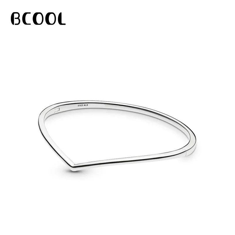 

BCOOL DIY Jewelry Female Charm Fashion Silver 925 Original Bracelet, New Wish Flashing Bracelet Jewelry Gift