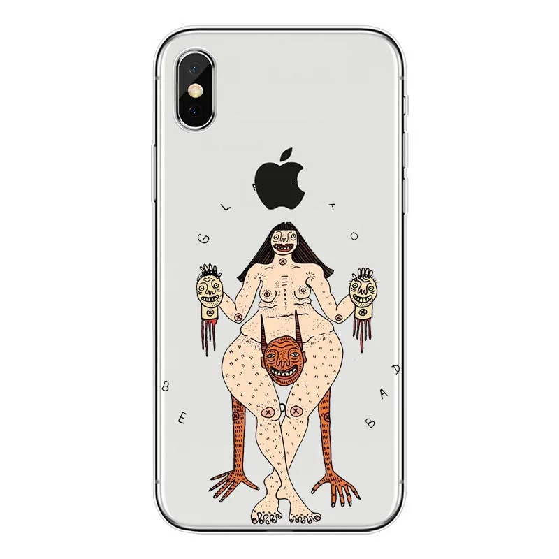 Силиконовый ТПУ чехол Polly nem pintura arte suave для iphone 8 7 Plus 11 12 X MAX TPU лучший дизайн