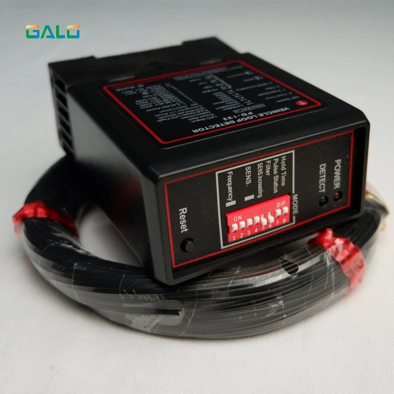 

Factory price 220V Vehicle detector single loop detector w/50m *0.75mm coil cable kit