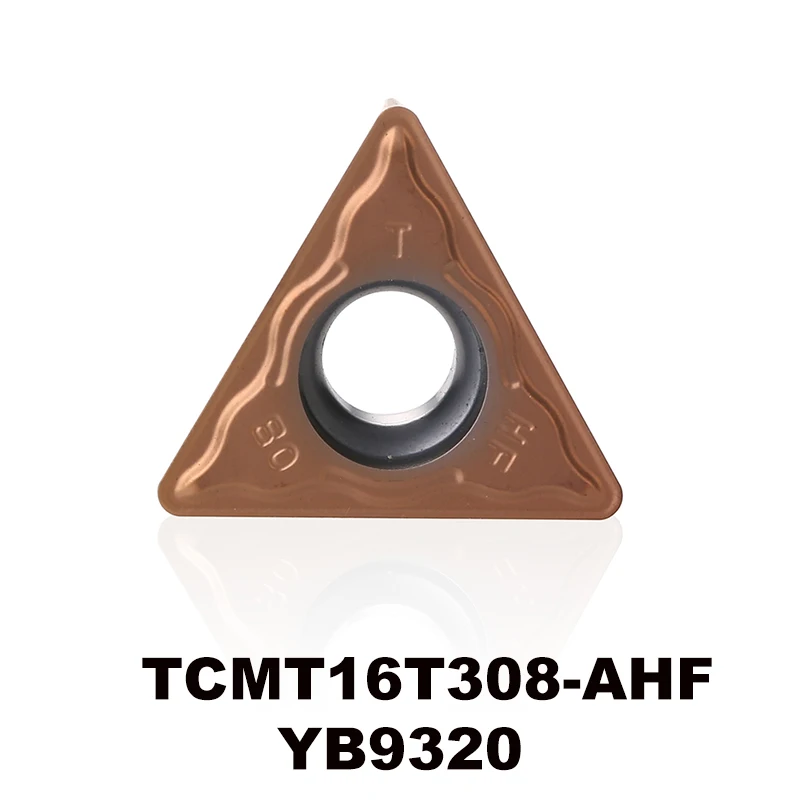 

TCMT16T308-AHF YB9320 for stainless steel P type material carbide turning inserts cnc plate TCMT16T308 TCMT 16T308 TCMT3(2.5)2