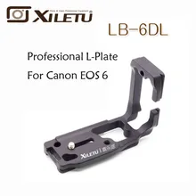 Xiletu LB-6DL Profesional Cabeza Del Trípode Placa de Liberación Rápida Para Canon EOS 6D Arca Swiss BENRO SIRUI RRS KIRK, MARKINS