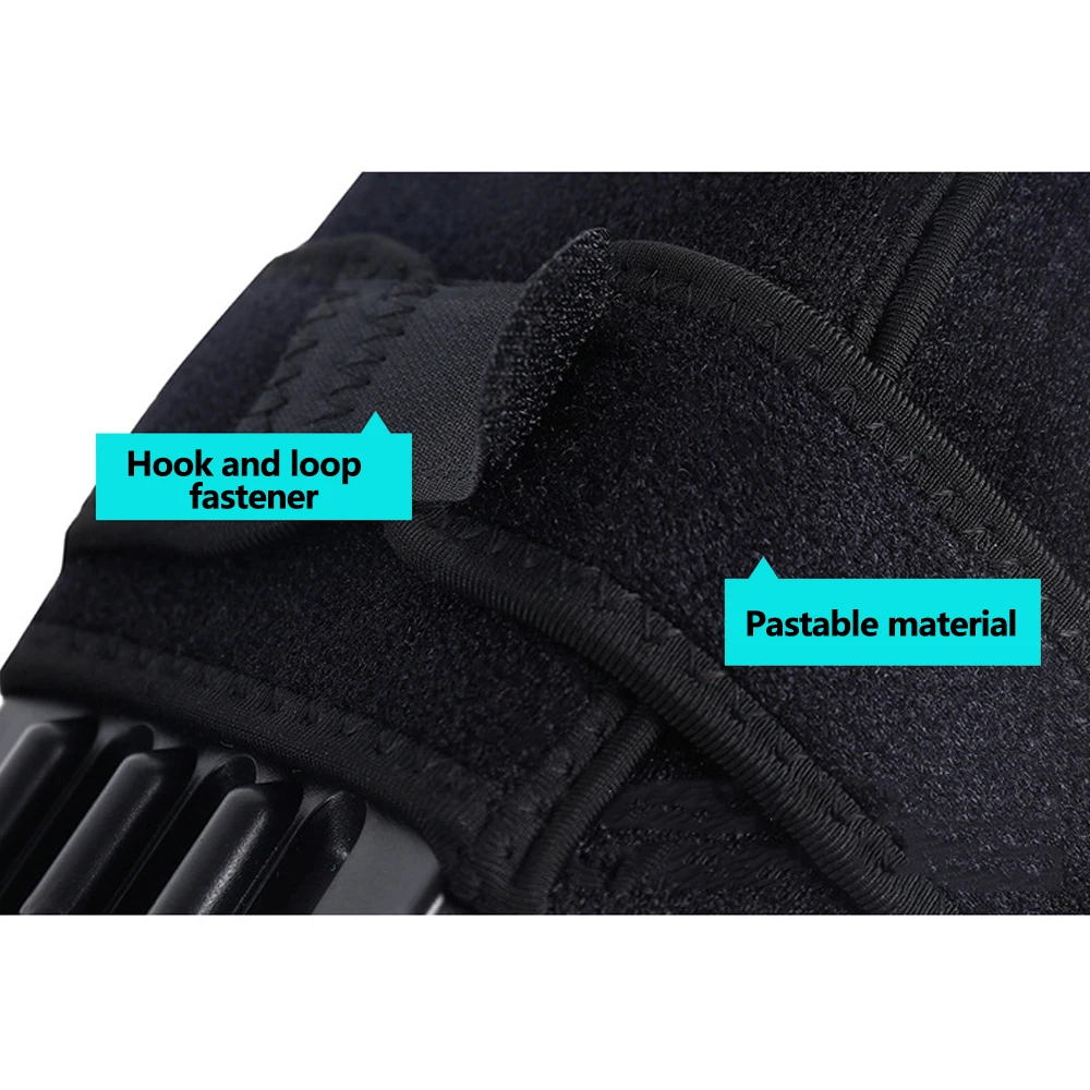 Tanie Antypoślizgowe wspólne wsparcie ochraniacze na kolana podnoszenie ochraniacze na kolana pielęgnacja potężne odbicie sprężyny siła kolana Booster Dropshipping