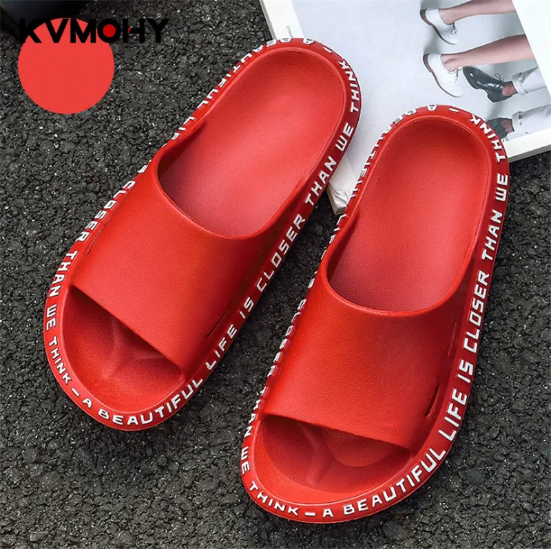 Günstig Frau Schuhe Mode Massage Flip Flops Sommer Männer Frauen Hohe Qualität EVA Nicht slip Badezimmer Hausschuhe Strand Dias
