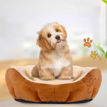 

Dog Bed Mat Cage Kennel Dog Cushion Bed Machine Washable Water-Resistant Bottom Kennel Products for Dogs