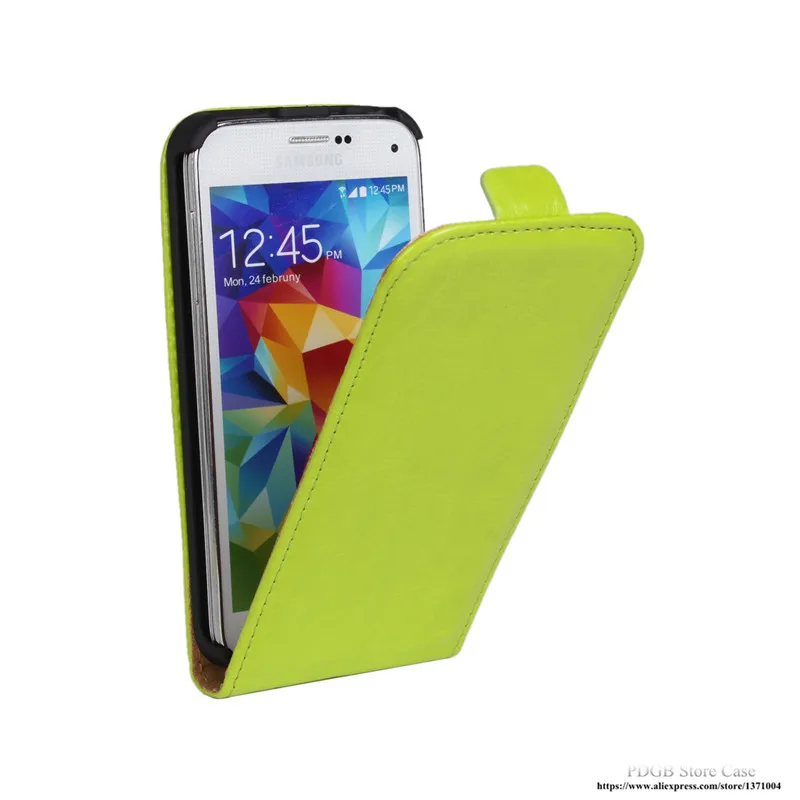 Роскошный Вертикальный чехол-книжка из искусственной кожи в стиле ретро для samsung Galaxy S2 S3 S4 S5 mini S6 Edge S Plus Duos XCover 2 Note 3 4 - Цвет: Зеленый