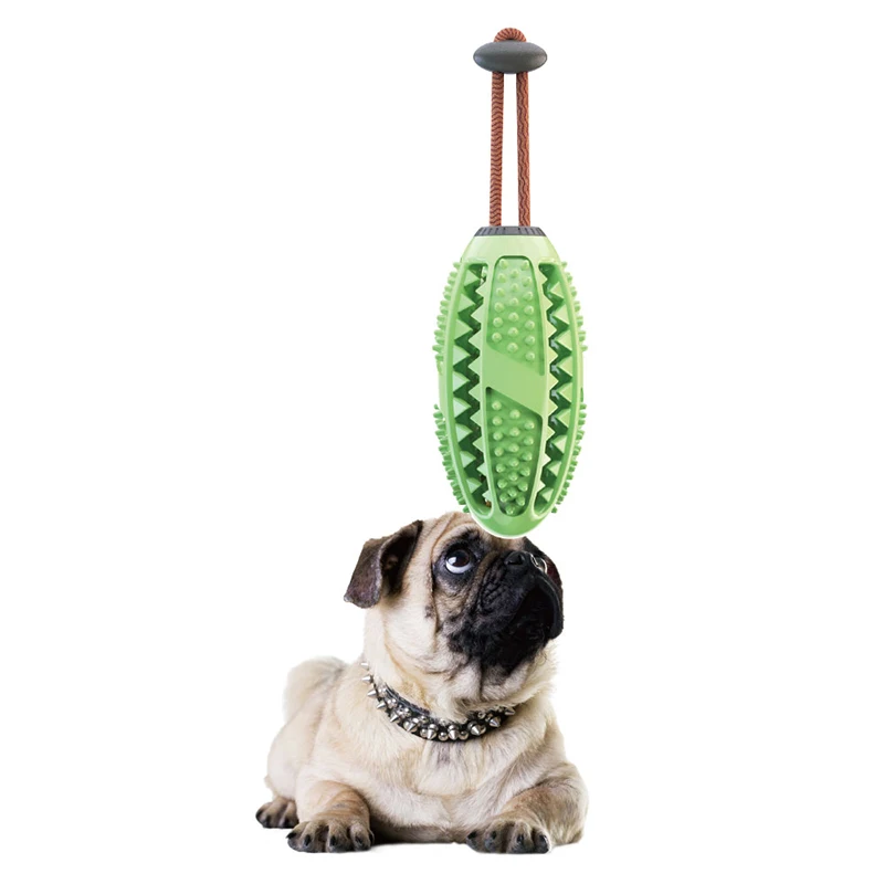 

New Pet Dog Toothbrush Dog MolarTooth Cleaning Rod Leaking Food Bite Toy Supplies Multi-function Dog Toothbrush