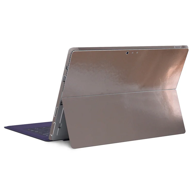 Для microsoft Surface Pro 3 Gold Glossy 6 цветов мягкий чехол-наклейка - Цвет: TUNGSTEN