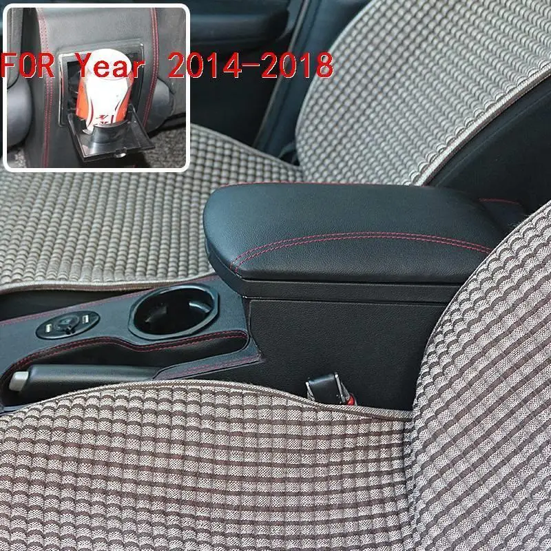 Подголовник для автомобиля-Стайлинг автомобиля модифицированный Стайлинг модификация подлокотника коробка 09 10 11 12 13 14 15 16 17 18 для Honda Fit - Название цвета: MODEL I