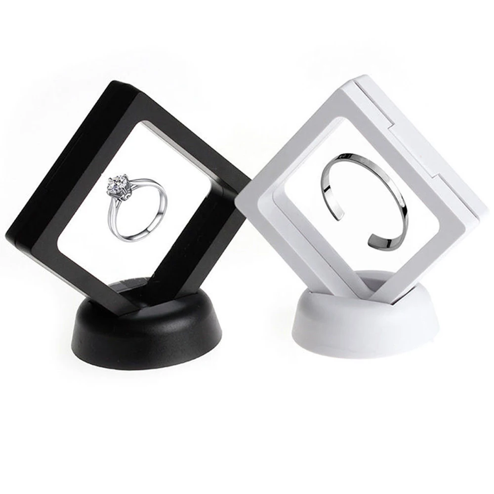 

Jewelry Display Wood Case Box Candy Display Ring Display Stand Pendant Jewelry Display Holder With Base Support Storage Box