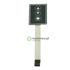 Panel de Control con interruptor de membrana Matrix Array, 1x3, 3 teclas, 1x3 teclas ► Foto 2/4