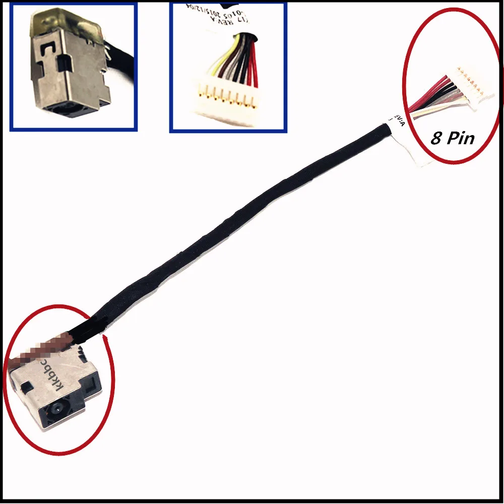 NEW LAPTOP DC POWER JACK CABLE CHARGING SOCKET PLUG PORT WIRE FOR HP