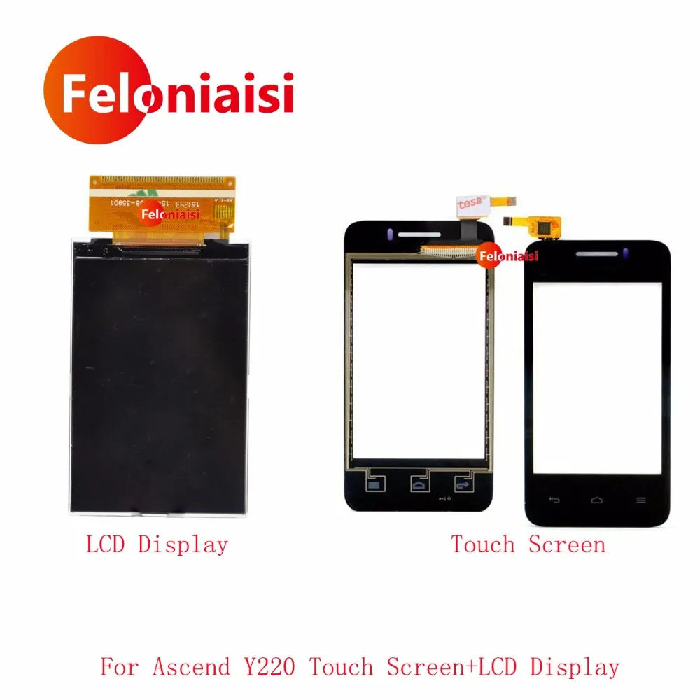Высокое качество 3 5 ''для huawei Ascend Y220 ЖК Дисплей с Сенсорный экран планшета