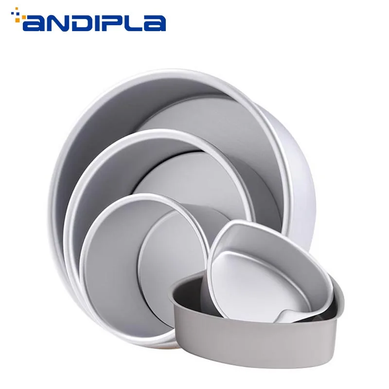 Acheter 6 8 pouces Ronde en forme de Coeur moules à gâteaux moules à pâtisserie Maison Four Gâteau Moule décorations pour gâteaux Outil de Cuisson Outils accessoires de cuisine