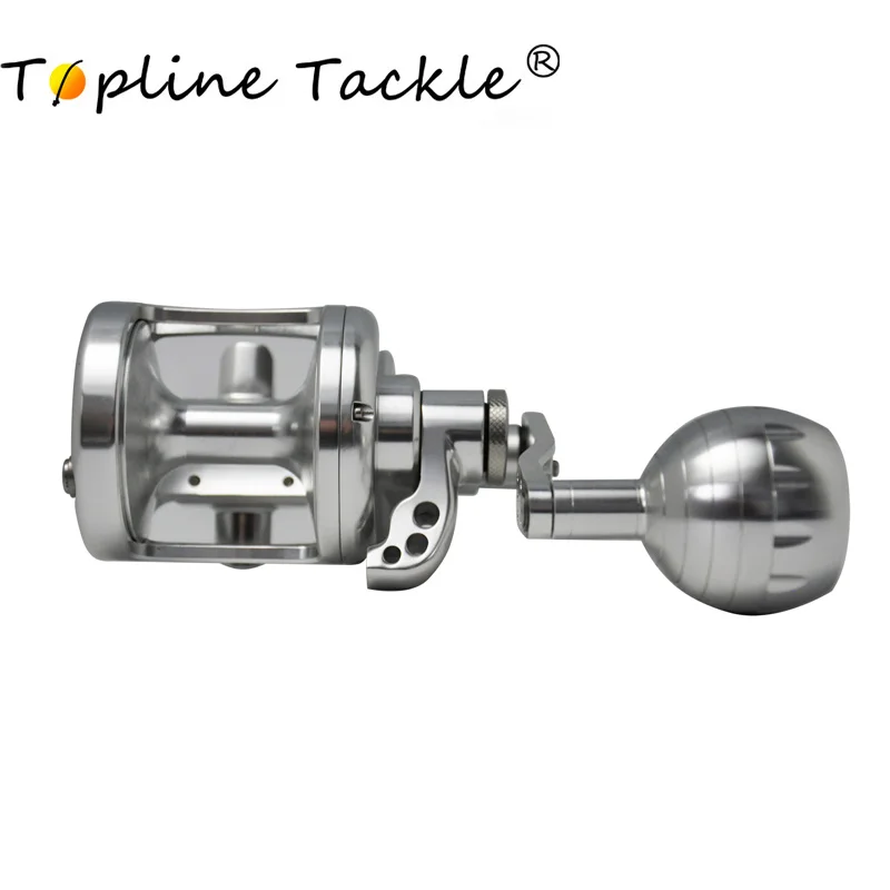 Jigging Reel  Saltwater Trolling Reel Aluminum CNC Machined 2018 10W-30W slow 25-30kgright handle reels