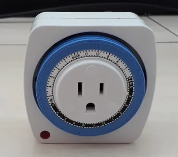 

mechanical US plug 24 Hour Plug-in timer for Daily scheduled power switch