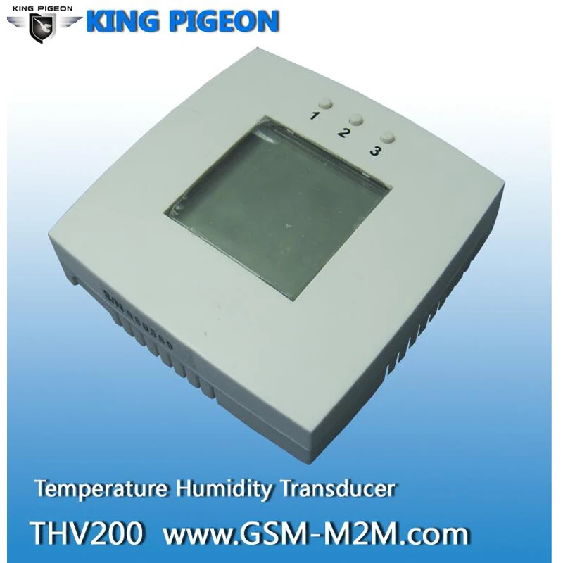 King Pigeon Temperature Humidity Transducer Monitoring Alarm for Laboratory museum warehouse wareroom with LCD THV200 | Безопасность и
