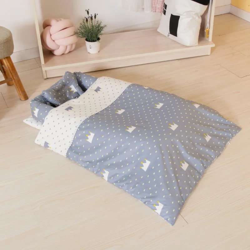 Новая портативная детская кроватка гнездо для путешествия на кровать-экспонат Подушка бампер для сна ребенка с питомником уход за новорожденными
