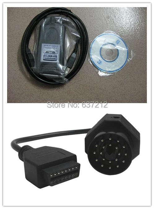 Prix pour Pour BMW 20PIN OBDII RONDE DE DIAGNOSTIC SCANNER ADAPTATEUR CÂBLE E36 E46 E38 E39 OBD2 & Pour BMW 1.4.0 Lecteur de Code ScannTool Prix pour Pour BMW 20PIN OBDII RONDE DE DIAGNOSTIC SCANNER ADAPTATEUR CÂBLE E36 E46 E38 E39 OBD2 & Pour BMW 1.4.0 Lecteur de Code ScannTool