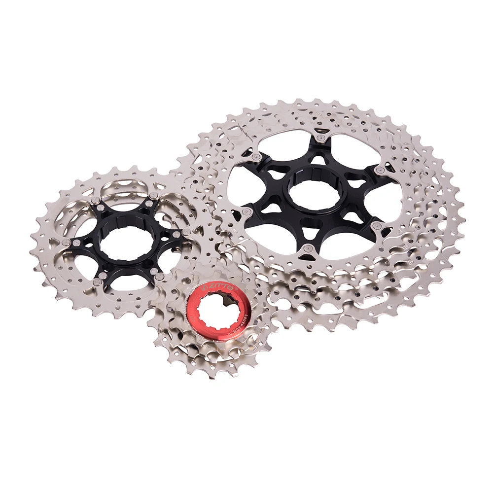 ZTTO MTB Mountain Bike Bicycle Parts 11 Speed Wide Ratio Cassette Freewheel 11-46T For K7 Parts M8000 M9000 XT SLX