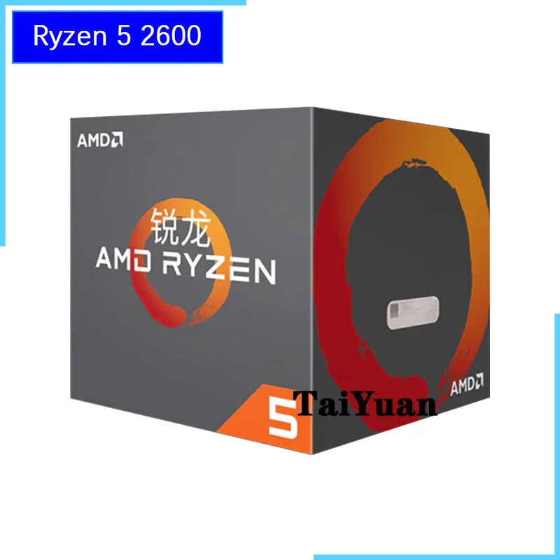 Процессор AMD Ryzen 5 2600 R5 2600 3,4 ГГц шестиядерный процессор с 12 резьбой YD2600BBM6IAF разъем AM4