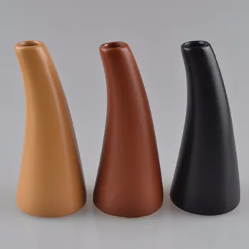 

Modern Ceramics Abstract Ivory Mini Flower Vase Porcelain Decoration Art and Craft Ornament Accessories Embellishment Furnishing