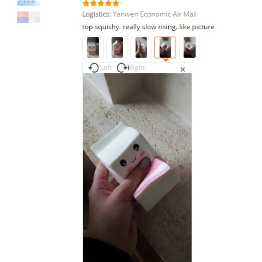 Новые мягкие игрушки, медленно растущие игрушки из пенополиуретана, розовая молочная коробка, Мягкая Милая коробка для йогурта, сжимающая антистрессовые растягивающиеся игрушки для детей, подарок