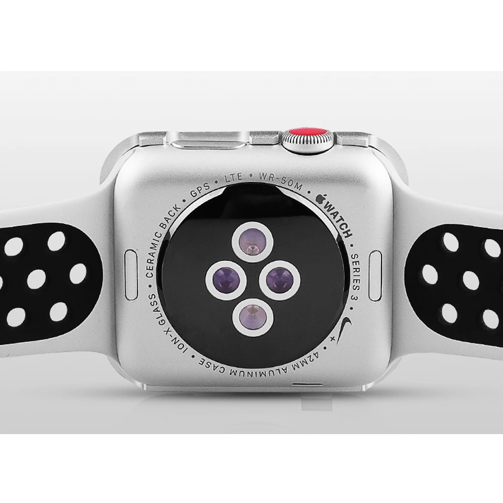 Чехол для Apple watch чехол 44 мм 40 iWatch 42 38 алюминиевый бампер защитная крышка series 5 4 3 6 SE