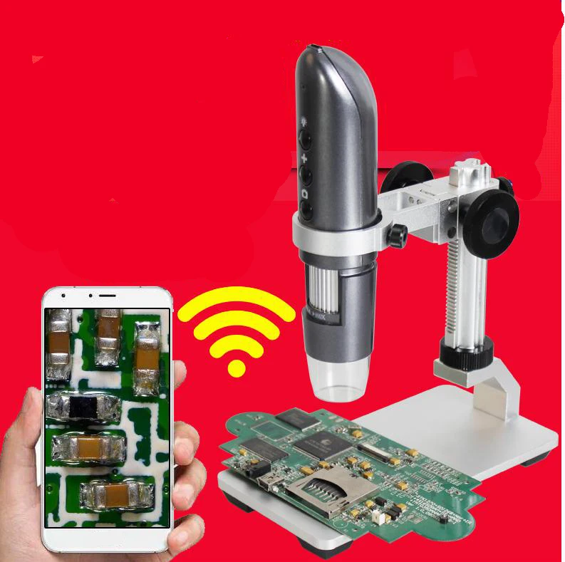 Wireless Digital Microscope 1000X for IOS Android Mobile Phone wifi