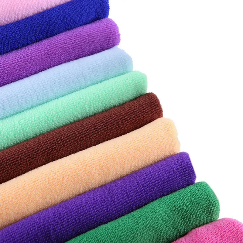 1 шт. 30x70 см Чистый цвет абсорбент ультра-тонкого волокна полотенце для очистки полотенце чистое полотенце из полиэстера