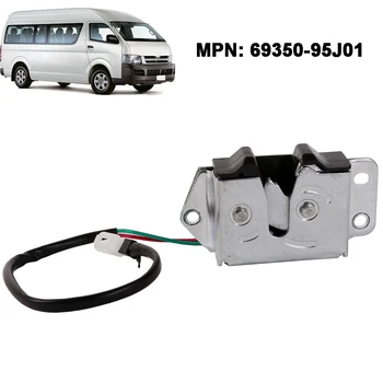 

Wooeight 69350-95J01 New Tailgate Rear Back Door Lock Latch Replacement for Toyota Hiace 1990 1991 1992 1993 1994 For Dyna