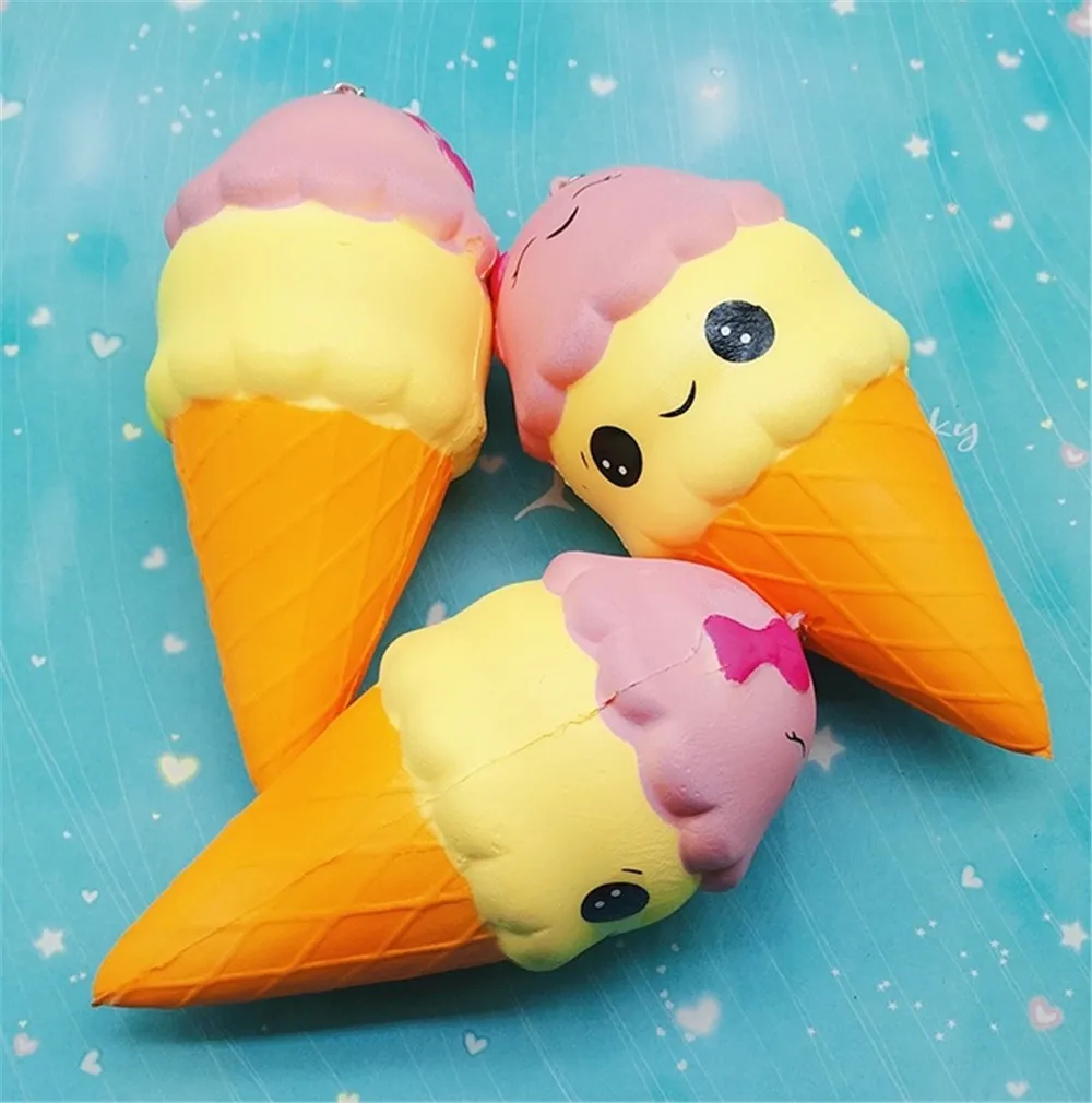 Горячая сжимающее изысканное веселое мороженое ароматизированное Мягкое Очарование медленно поднимающееся моделирование антистресс забавные гаджеты интересные игрушки