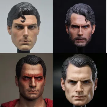 

Mnotht Toy 1/6 Scale DC Superman Clark Kent Head Sculpt For Hot Toys Body action figure toys collections