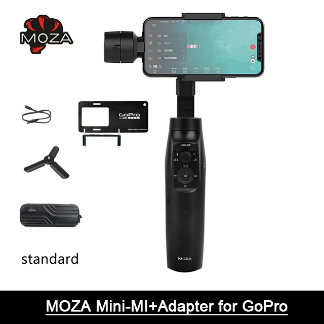 Ручной Стабилизатор для смартфона MOZA MINI MI 3 осевой шарнирный стабилизатор iPhone X